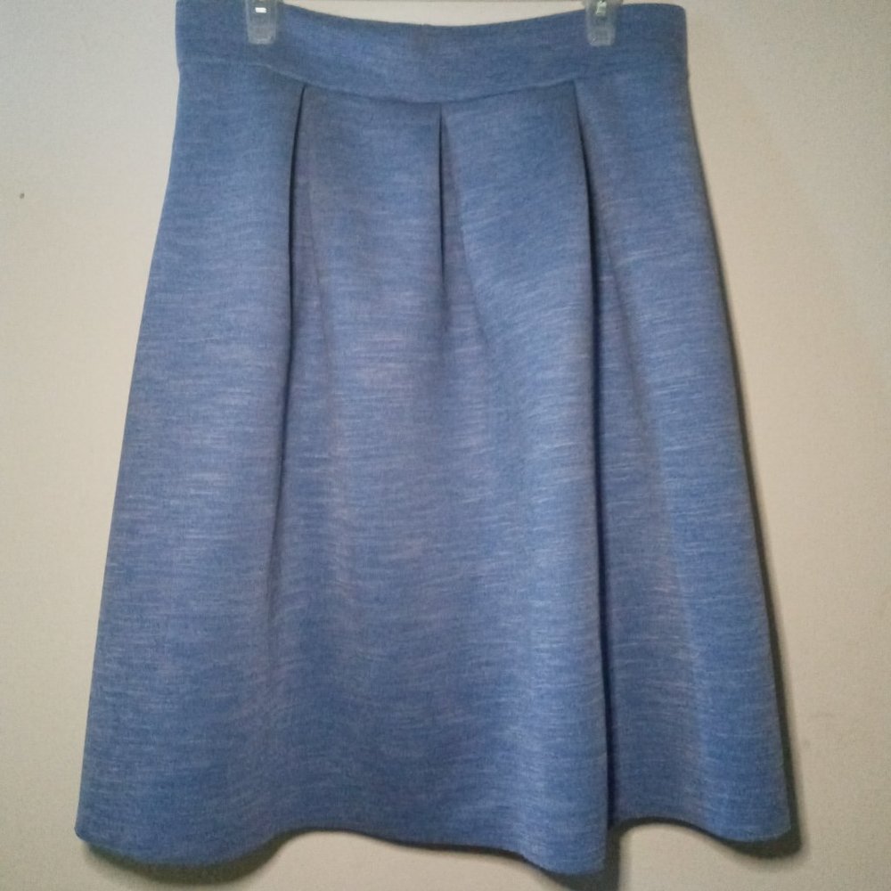 Sensational Collection modest pull up blue skirt size 1X